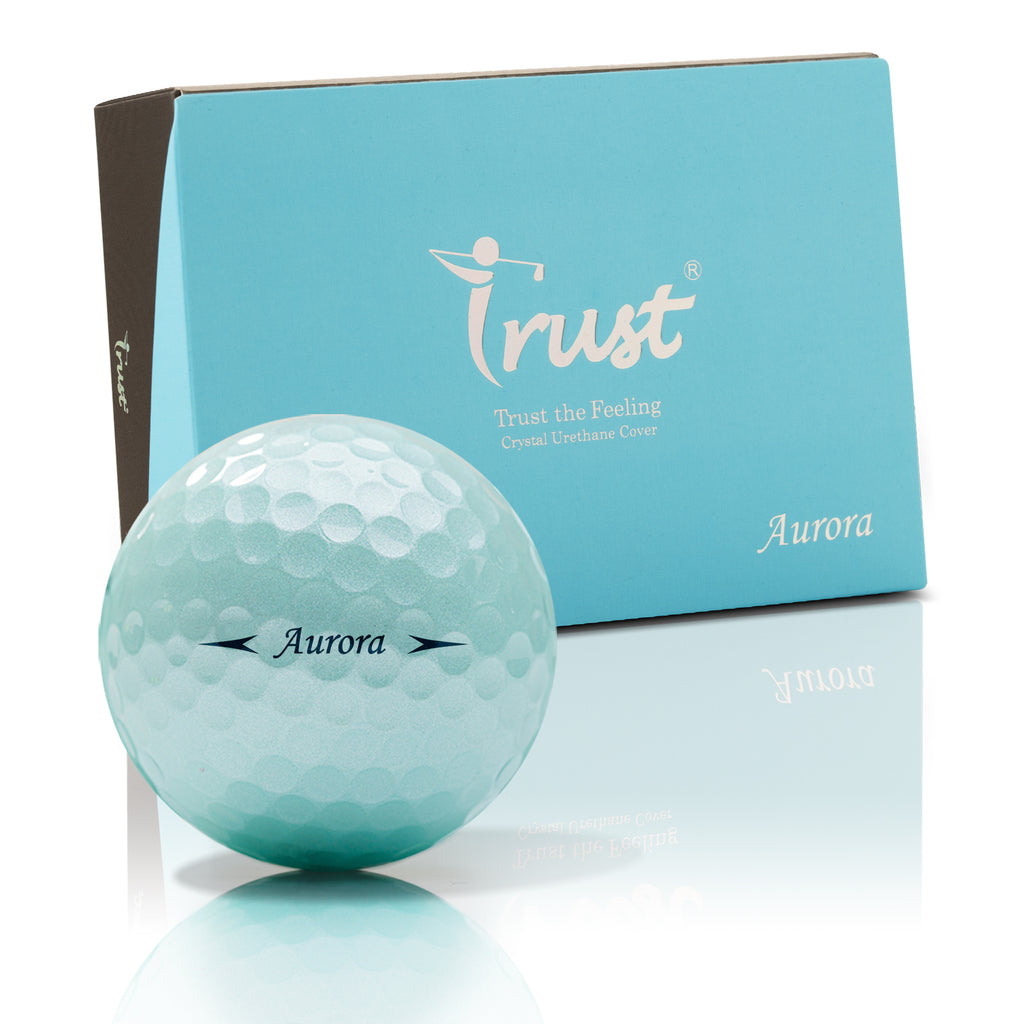 Trust Aurora: Crystal Urethane Covered with K9 Dynamic Core Golf Ball