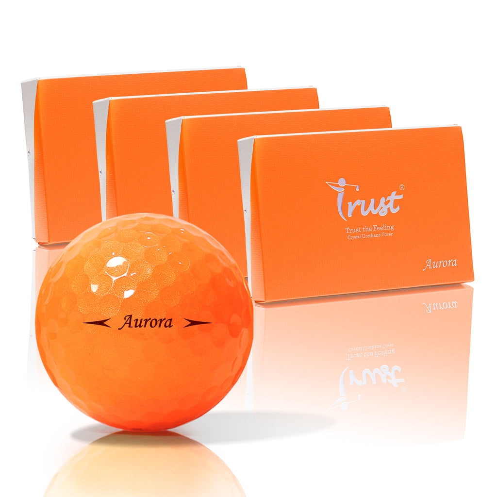 Trust Aurora: Crystal Urethane Covered with K9 Dynamic Core Golf Ball