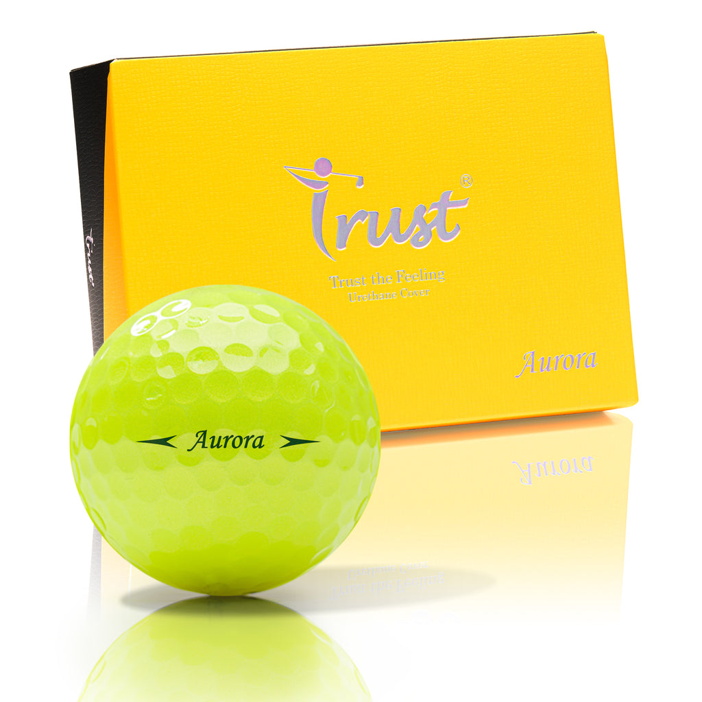 Trust Aurora: Crystal Urethane Covered with K9 Dynamic Core Golf Ball
