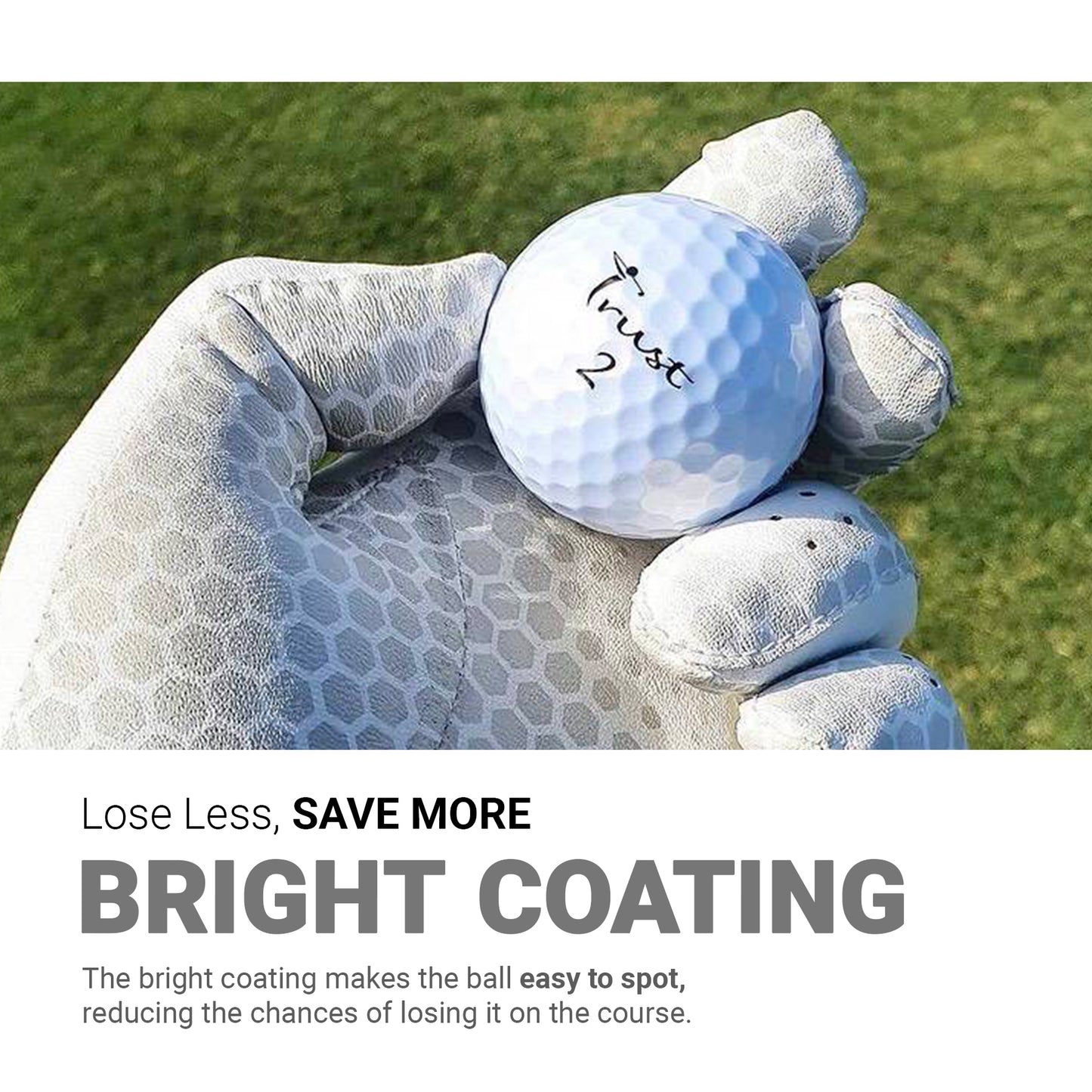 Trust Panther: 2-pc Urethane Golf Ball For Breaking 100