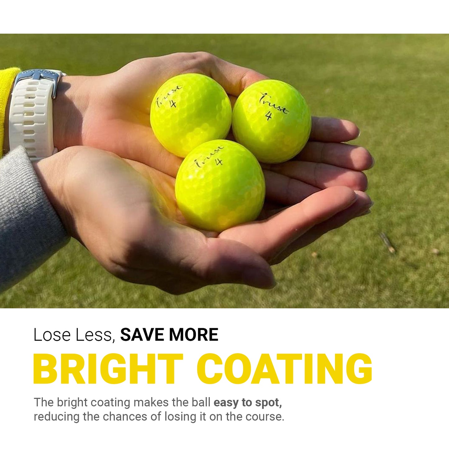 Trust Panther: 2-pc Urethane Golf Ball For Breaking 100